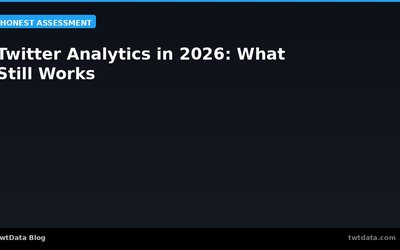 What Twitter Analytics Can You Actually Get in 2026? A Realistic Look at Your Options - Featured Image